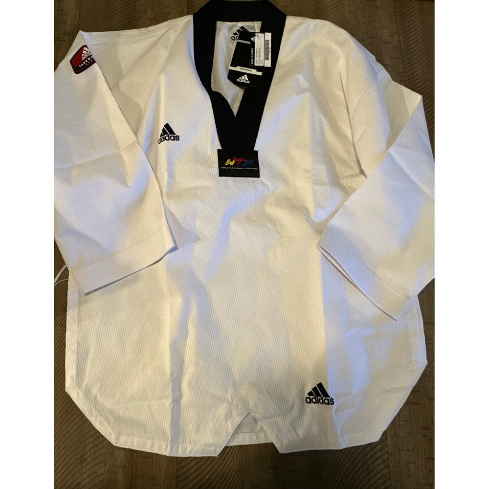 Adidas Adi-Champ II Taekwondo Uniform Top Dobok NWT - WT Approved Size 2/160